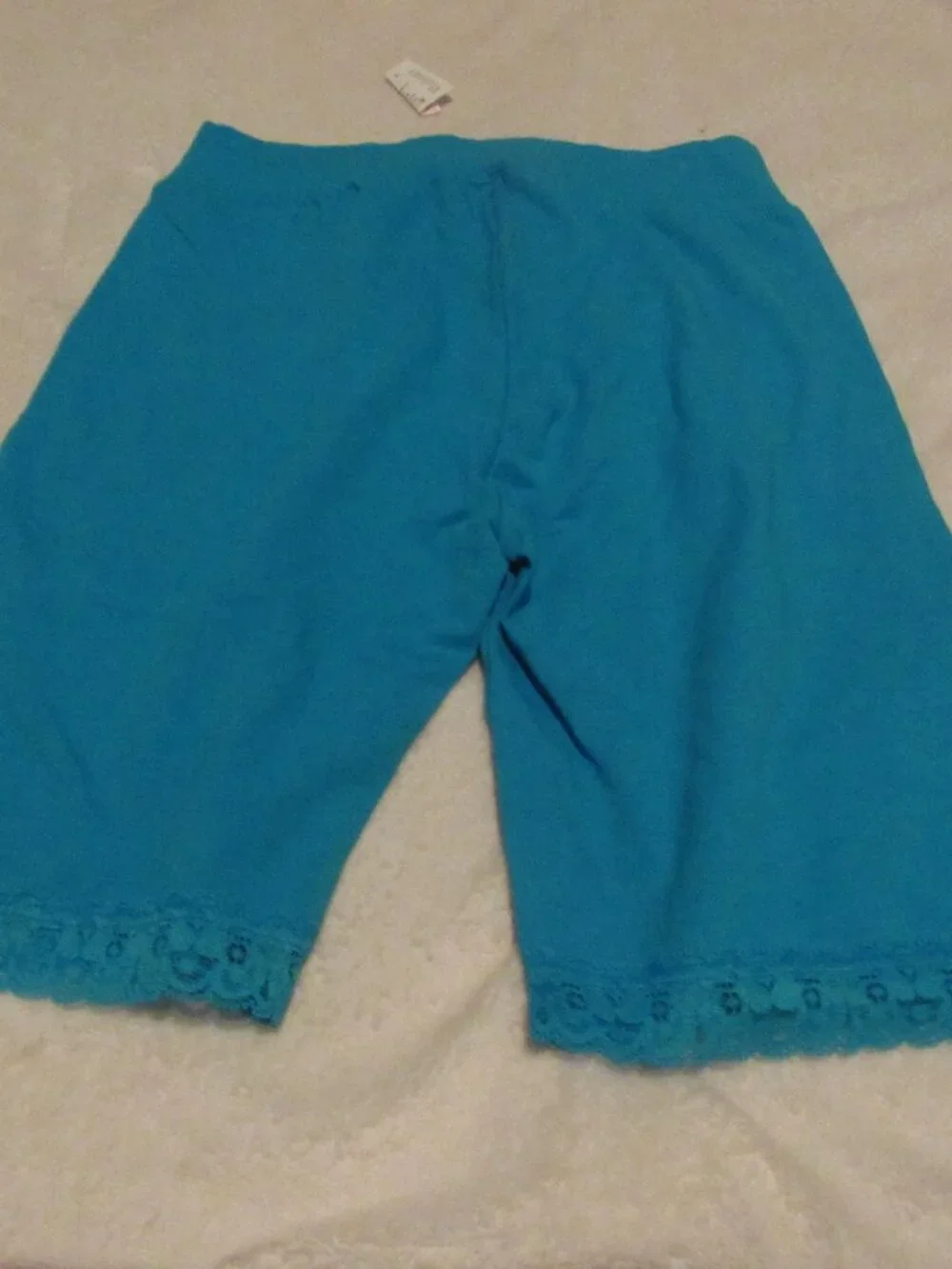 Justice Mini Leggings Aqua Size 16 NWT